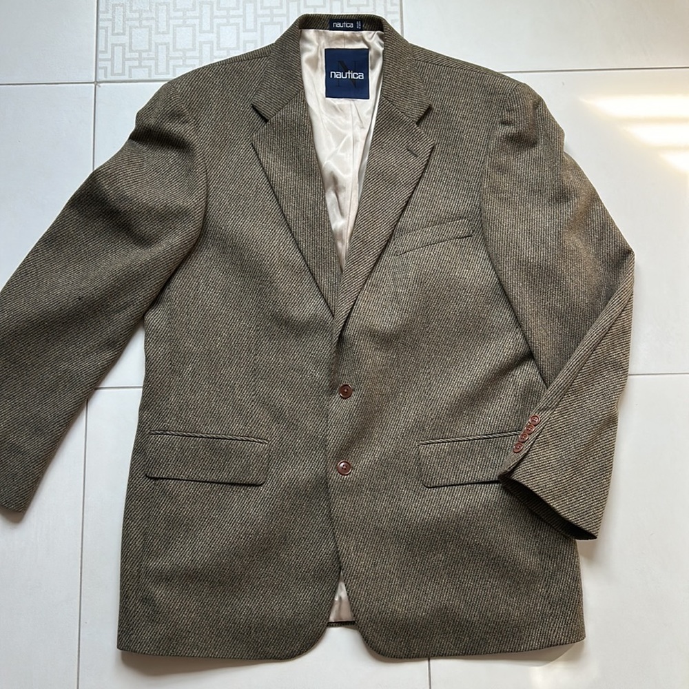 Nautica Men’s Blazer, Sport Coat 44L